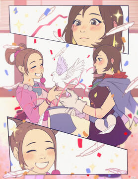 Fanart of @kendrahearts_ on IG